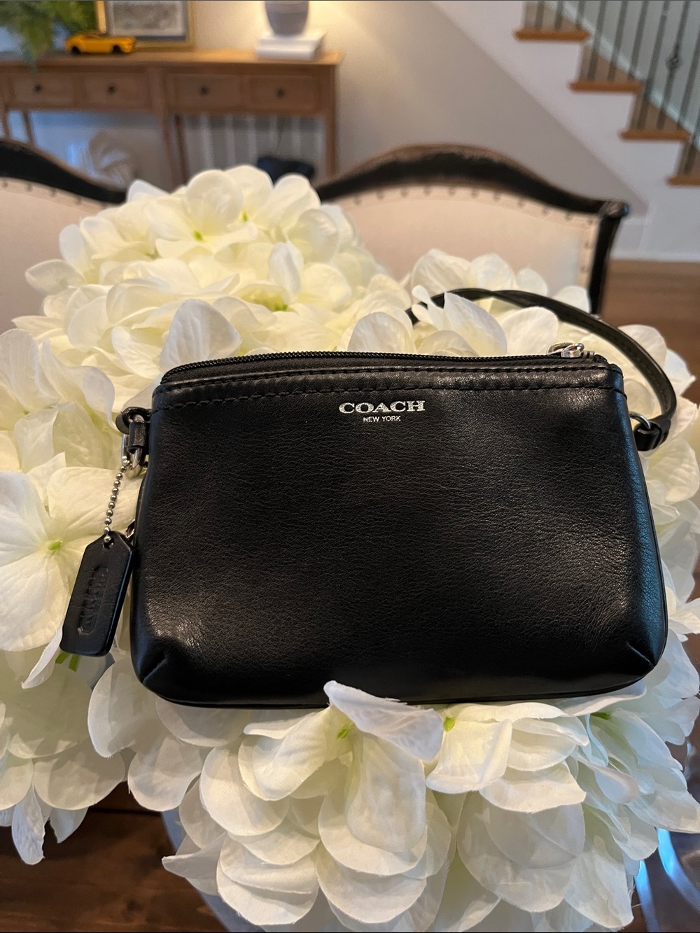 COACH Mini Lambskin Wristlet NWT